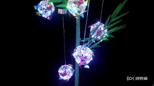 Solar Butterfly Ball Light Decorative Hangable Pendant Ornament Crafts Supplies for Indoor Outdoor Garden Yard Tree