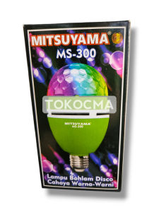 Lampu Led Disco 3w 3watt Putar Full Colour - Magic Ball Disco Rotate