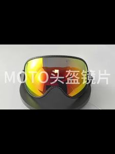 Fit Retro Helmet Visor Bubble Shield Motorcycle Helmet 3/4 Half Visor Bubble Shield Motorcycle Helmets Accessories