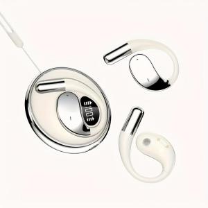 1 Pair Of Open Wireless Earbuds Touch Operation Low Latency 144 Languages And Real-time Translation. Gaming Earphones With Built-in Condenser Microphone SeaSpark
