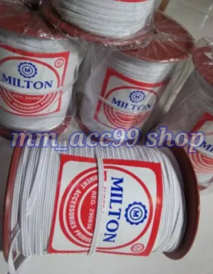 Tali Karet MILTON 1roll Karet Elastis Milton 3mm panjang 80meter