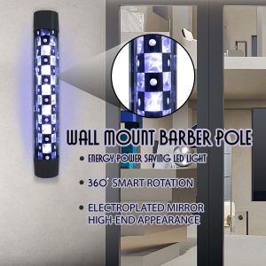 LED Barber Shop Rotating Light disco club convenient store internet cafe restaurant