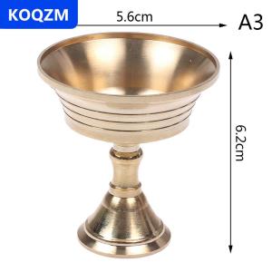 [COD] KOQZM Giá đỡ nến bằng hợp kim đồng vàng nhiều kích cỡ nến trang trí nhà cửa