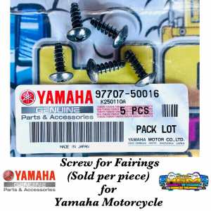 SCREW FOR YAMAHA FAIRINGS | YAMAHA GENUINE PARTS | SOLD PER PIECE | 97707-50016
