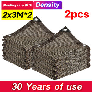 1*2 1*3 2*6 Outdoor shading net 90% Shading Rate Anti-UV Farm Net Greenhouse Net Sunshade Net Garden Sunscreen Sunblock Shade Cloth Net PE pergola canopy awning privacy screen window cover protection shelter for gazebo terrace