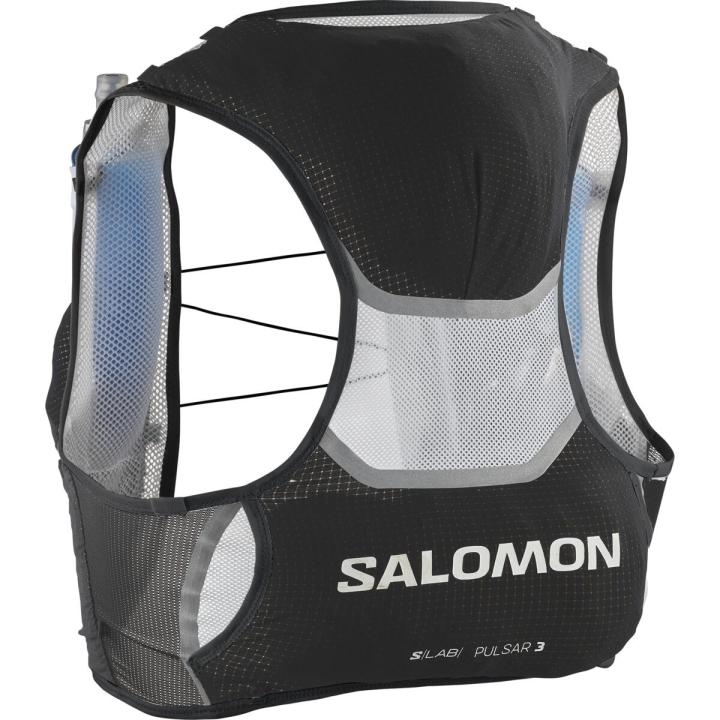 SALOMON S/LAB PULSAR 3 WIH FLASKS Unisex Running Vest LC2091700 Official Store