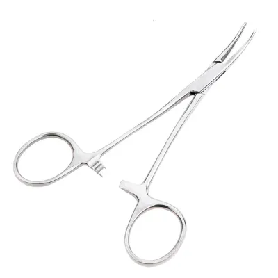 COD+Local+ReadyStock Metar 12.5 to 24cm Hemostatic Forceps Fishing Tackle Epilation Tools Fishing Locking Pliers Cleaning Pliers Stainless Steel Veterinary Surgical s Fishing Forceps Curved Tip Straight Tip Clamps