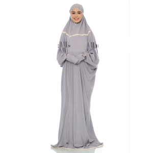 [SINGAPORE SELLER] Jumbo Adult Telekung Cotton Canal Sumayyah (Continuous Telekung) / Telekung Terusan Sumayyah (FREE BAG)