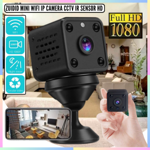 FAST DELIVERY Yisfream Kamera CCTV Mini Wifi Sambung Hp Jarak Jauh Infrared Sensor Night Vision