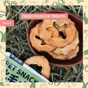 Dried Papaya Treats For Rabbit Guinea Pig Hamster Chinchilla Mice & Other Small Pets