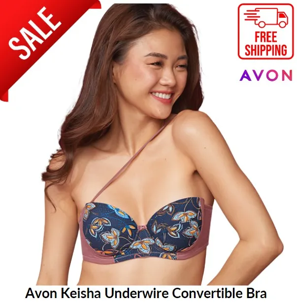 Avon Official Store ISLA Underwire Convertible Bra Strapless Breathable  soft cool Comfortable Underwear Female Lingerie