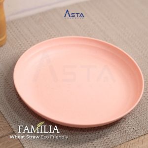 Asta Piring Makan Jerami Gandum Tebal Food Grade | Satuan