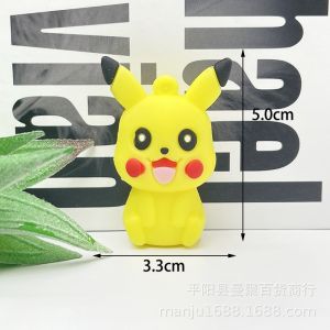 【Local Seller】POKEMON Pikachu Charmander Squirtle Bulbasaur Keychain Car Key Chain Pendant Key Ring Ornament Gift