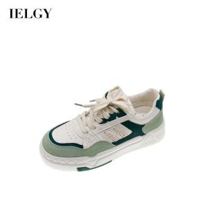 IELGY womens korean style all match small fresh round toe sneakers