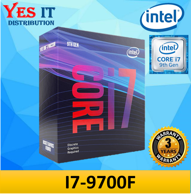 Intel Core i7-9700F Desktop Processor Core Up to GHz
