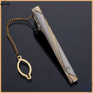 Follow Get More【Metonna】 Men Metal Simple Necktie Buckle Gold Silver Color Tie Bar Clasp Clip Clamp Ties Pin Fashion Exquisite Jewelry For Wedding Gift