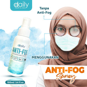 Cairan pembersih kacamata anti embun Anti fog Lens Cleaner 100ml