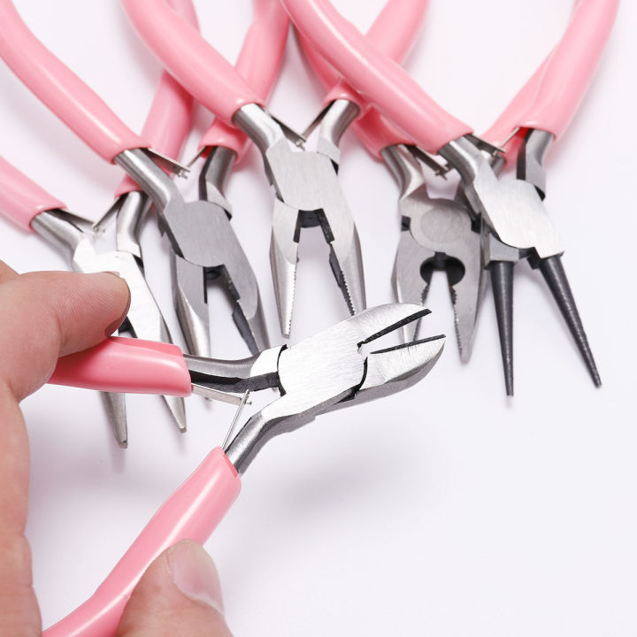MultiFunction Tweezer Pliers Jewelry Tool Suit Vise Round Nose