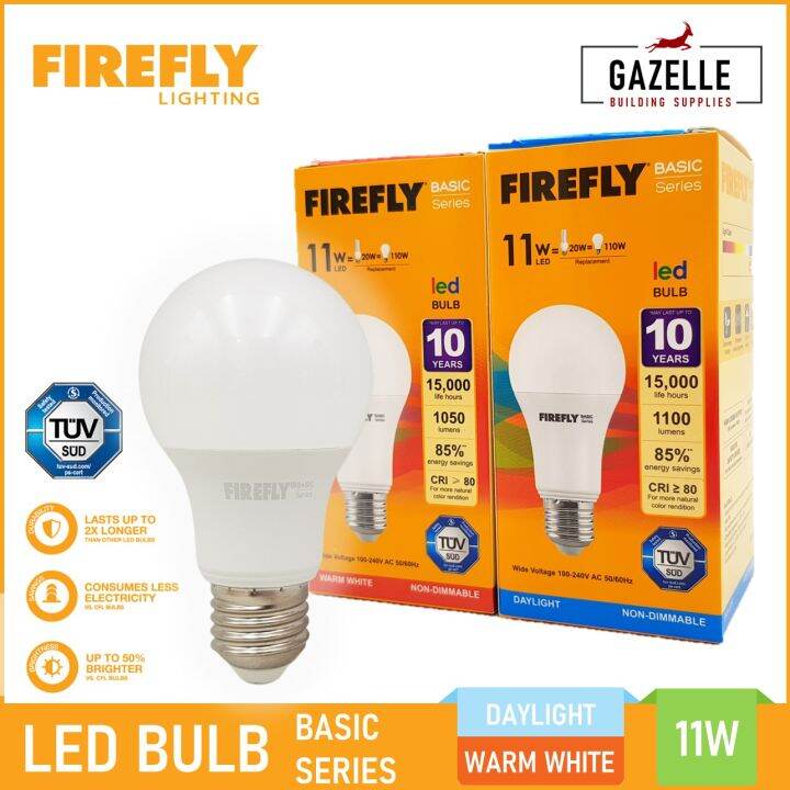 Firefly Basic Series LED Bulb - 5 Watts / 3W / 7W / 9W / 11W / 13W ...