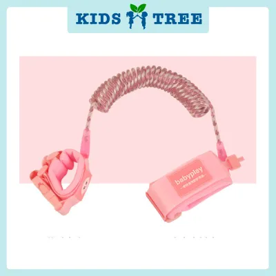 Infant Baby Kids Anti Lost Baby Safety Harness Strap Children Stretchable Wristband Protection Key Lock 360 Degree Rotation