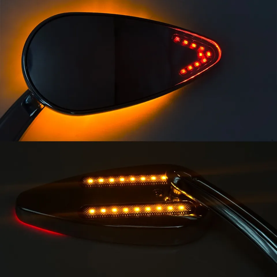 2 X Motorcycle LED Turn Lights Side Mirrors For... From 25,48 € | DHgate 2 X Motorcycle LED Turn Lights Side Mirrors For... From 25,48 € | DHgate