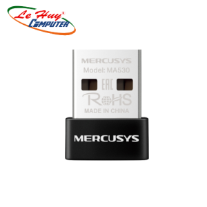 Thiết bị kết nối Bluetooth 5.3 USB Nano Mercusys MA530 - Hàng chính hãng