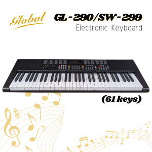 GLOBAL GL-290 (61 Keys) Electronic Keyboard
