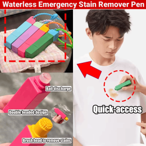 Waterless Emergency Stain Remover Pen Grease Cleaning Stick Instant Oil Stain Remover Save the white clothes 即时去渍笔