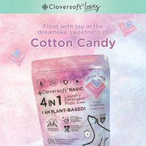 [Bundle of 10]  ❤️ Cloversoft Loves 4 in 1 Concentrated Plant Based Laundry Capsules Pods [20|25 pods]