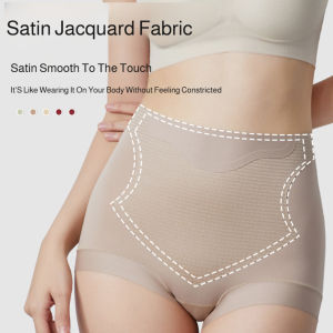 High Waist Tummy Control Pants Comfortable Shaping Shorts 7A Antibacterial High Elasticity No Roll Up Women Underwear