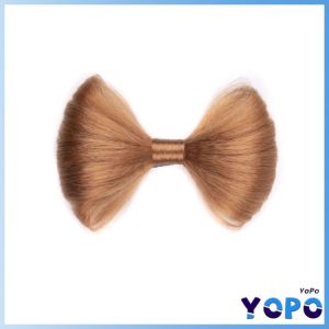 YoPo Bow knot Style Hair Accessories Hairpin Bun Wig synthetic fiber Hair Extensions