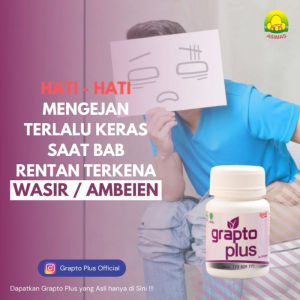 Grapto Plus Obat Wasir & Ambeien: Solusi Herbal yang Terbukti Ampuh