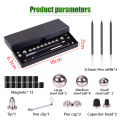Pen Magnetic Mainan Fidget Pulpen Bongkar Pasang Multifungsi Pena Mainan Logam Dekompresi Anti Stress Kreatif Mainan Magnet. 