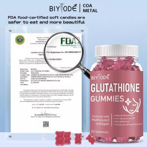24H BIYODE Glutathione Collagen Glow Gummies Whitening Anti-Aging Gummies Vitamin C Beauty Gummies  4.8  6K ratings 10K+ Sold