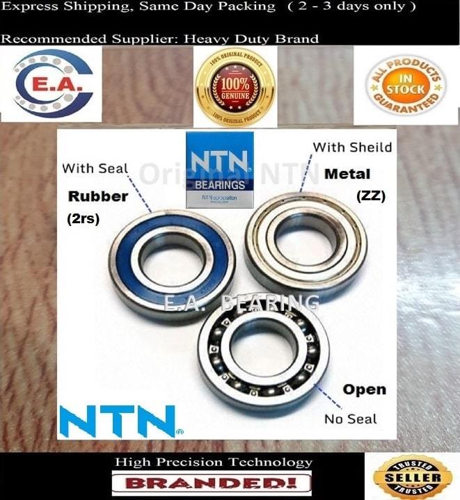 6205 CM ZZ LLU Original NTN Japan Bearing 25x52x15 6205-ZZ 6205zz ...