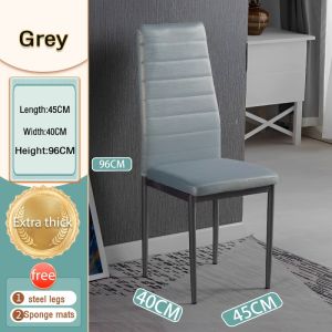 Dining chair leisure chair simple backrest stool makeup and nail desk chair hotel chair wrought iron chair北欧靠背餐椅