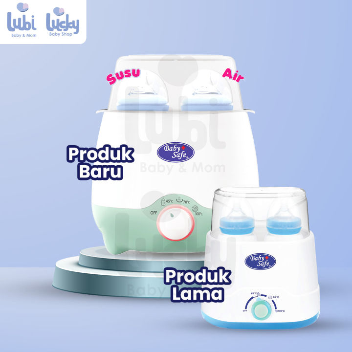 BABY SAFE TWIN BOTTLE WARMER LBW01 PENGHANGAT ASI MPASI