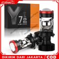 (Dikirim Dari Jakarta) 2Pcs Mini Projie Y6D Y7D Y8D H4 80/90/100watt Ori Import Super Terang. 