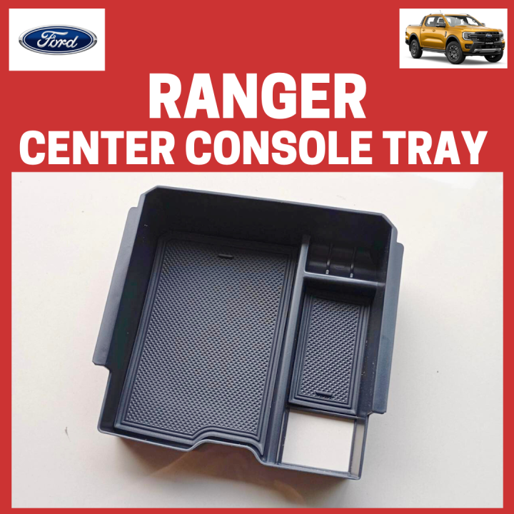 FORD RANGER Next Gen 2023-2025 Center Console Tray Armrest Storage Box ...