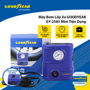 Máy Bơm Lốp Xe GOODYEAR GY-2585 Mini Tiện Dụng