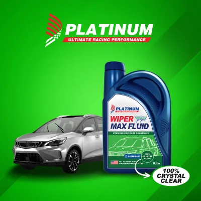Platinum Wiper Max Fluid Car Care Windshield Washer Fluid Premium All‑Season Windshield Wiper Washer Fluid (450 ml – Ready to Use)