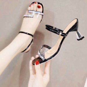 Giày cao gót 6 phân bản trong phối xoàn gót mang 2 kiểu LT (SD031)