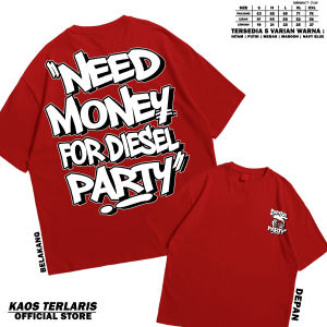 KAOS DIESEL PARTY T SHIRT INNOVA FORTUNER PAJERO L300 TRUCK DIESEL POWER TURBO KAOS TELARIS