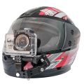 Helmet Mount Chin Mounting Helm Di Dagu Action Cam Gopro Xiaomi Yi Kogan. 