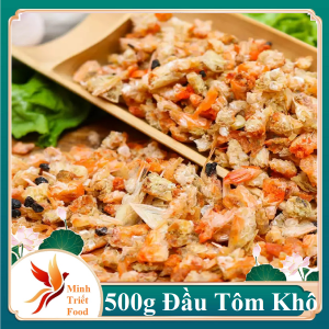Khô Đầu Tôm Biển To Mới Sạch Nấu Ngọt Nước- ĐẶC SẢN MINH TRIẾT