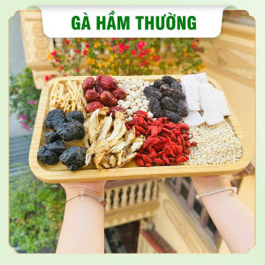 Set gà hầm nấm quý nguyên liệu nấu gà tần chim câu lẩu nấm thơm ngon bổ dưỡng - Chợ Thảo Dược Việt