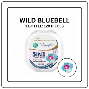 【JJ HOME】128/130pcs Mayflower Laundry Pods 5in1/Large Capacity Detergent Capsules