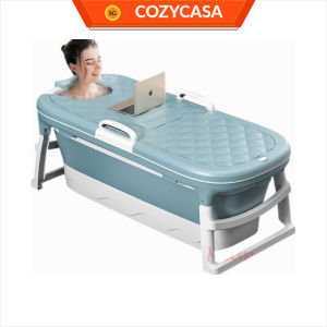 【COZYCASA】Bath Barrel Adult Foldable Bath Tub Household Child Adult Folding Bathtub 折叠浴缸