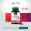 Apple Cider  แอปเปิลไซเดอร์ วินีการ์ กระปุกละ 60 เม็ด ส่งฟรี iherb ไขมันสะสม อ้วน อาหารเสริม แอปเปิ้ลไซเดอร์วีเนก้า 🍎 สูตรทานง่าย กลิ่นไม่ฉุน แอปเปิ้ล ตรา iHERB [B6]. 