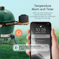 INKBIRD ISC-027BW Wi-Fi Bluetooth BBQ Temperature Controller with Automatic Grill Fan Controller Grill Thermometer with 4 Probes for Big Green Egg Kamado Joe Primo Vision Grill Akorn Kamado. 